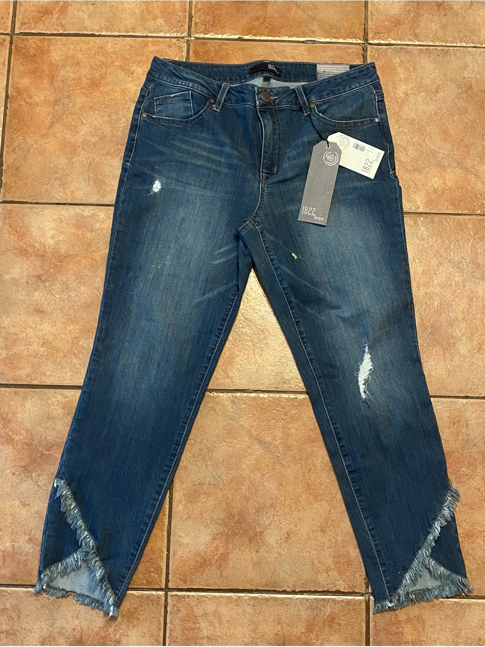1822 Denim Womens Skinny Jeans Size 14